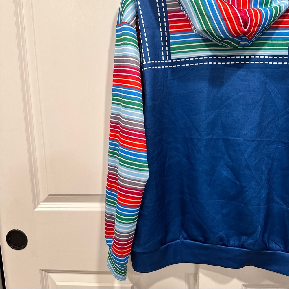 Good Guys Chucky Men’s Sweatshirt Costume for Cosplay of Halloween Size Large - Picture 10 of 14